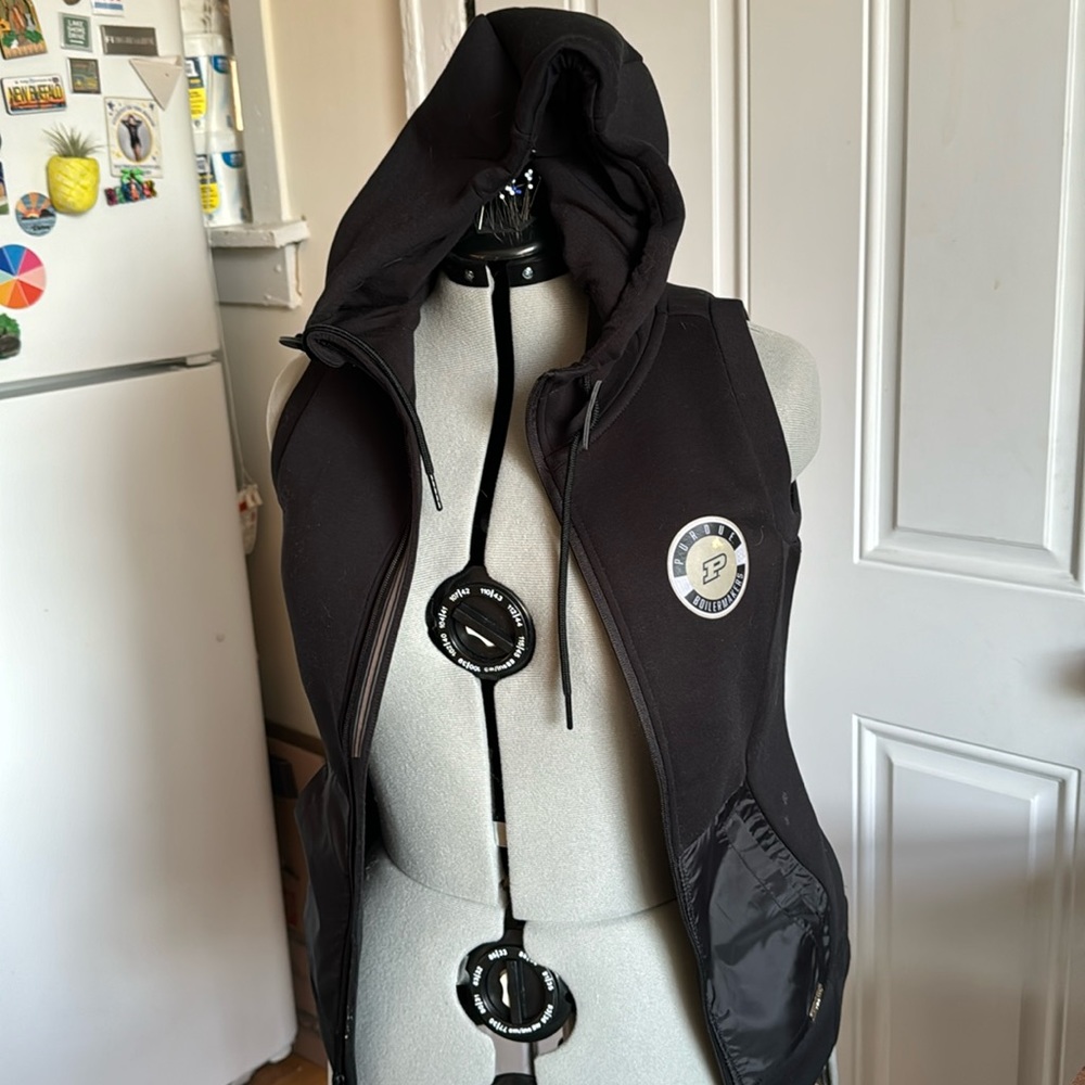 Purdue Boilermakers high quality Size S hooded vest